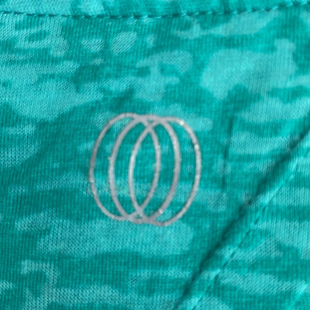 Balance Platinum Collection by Marika Teal Long Sleeve Athleisure Top S - Picture 6 of 6